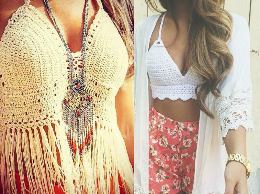 moda | como usar | dicas de moda | consultoria de moda | top de crochê | top cropped | top cropped de crochê | cropped top de crochê | moda verão 2015 | moda 2015