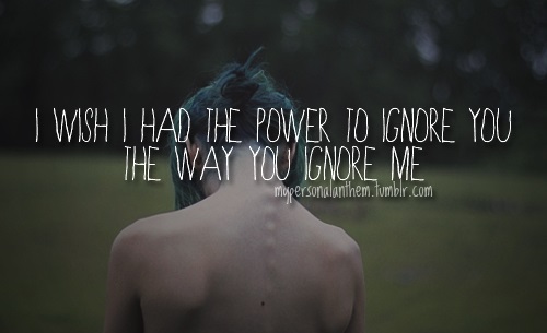 relacionamento | brigas | ignorar | como você lida com o fato de ser ignorado | trupe dos ignorados