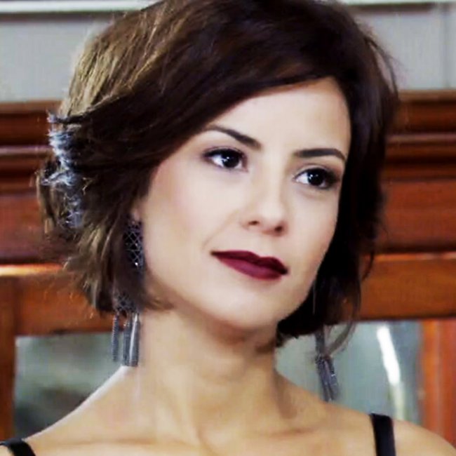 O batom usado por Maria Clara, na novela Império, da Rede Globo