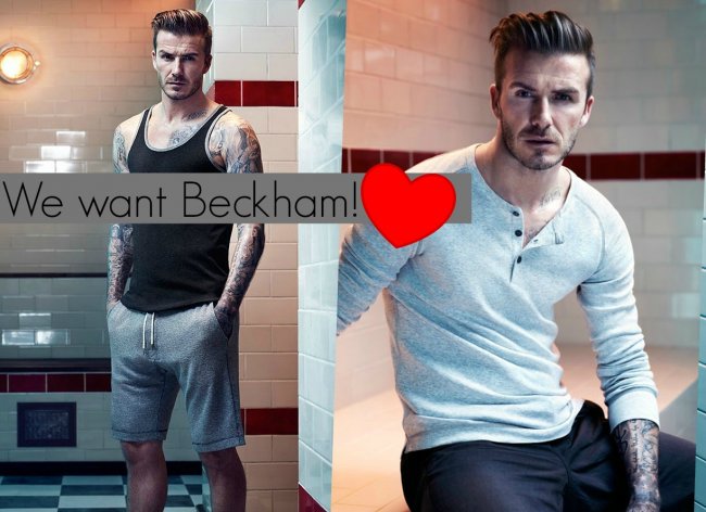 H&M divulga imagens da nova campanha com David Beckham