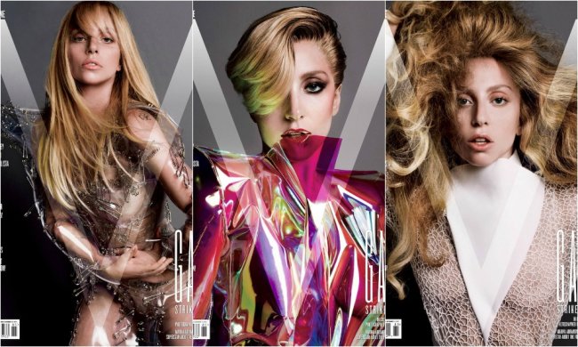 Lady Gaga faz quatro capas para a V Magazine